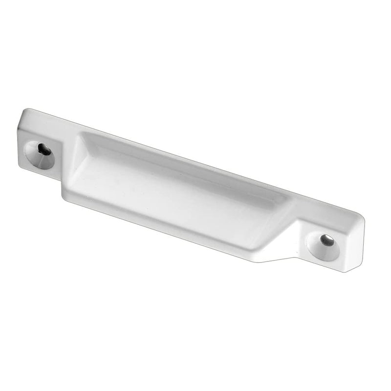 Prime-Line F 2630 Deluxe Sash Lift, 3-5/16 In., Diecast Construction, White (2 Pack)