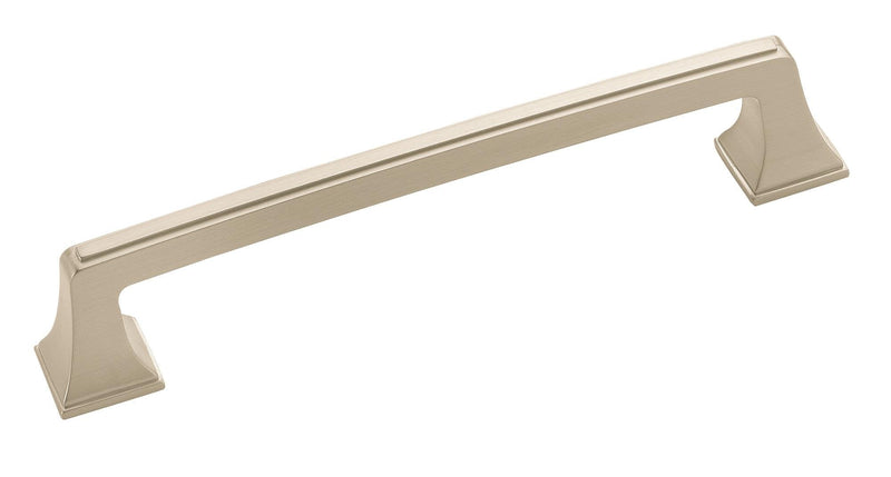 Amerock | Appliance Pull | Satin Nickel | 8 inch (203 mm) Center to Center | Mulholland | 1 Pack | Drawer Pull | Drawer Handle | Cabinet Hardware 8 in (203 mm) Center-to-Center