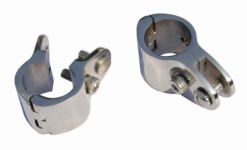 TAYLOR MADE PRODUCTS Rail Mount Hinge Stainless Steel 1" rails for Bimini Tops