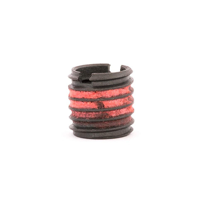E-Z Lok Externally Threaded Insert, C12L14 Carbon Steel, Meets AISI 12L14, 5/16"-24 Internal Threads, 7/16"-14 External Threads, 0.437" Length, Made in US (Pack of 10)