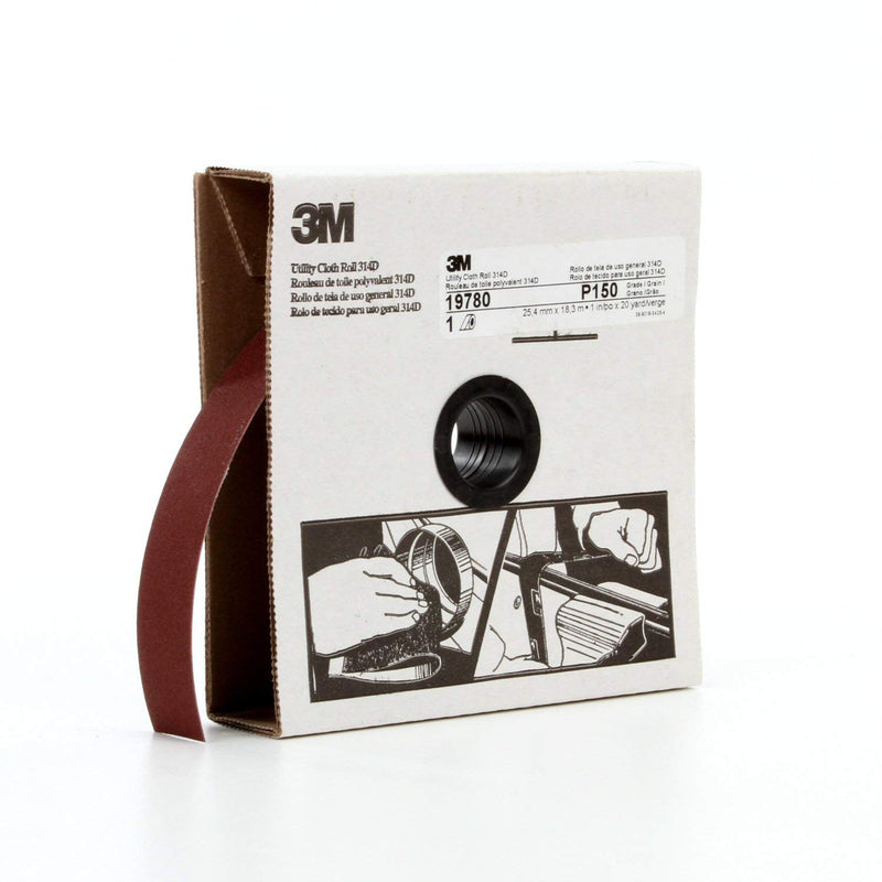 3M Utility Cloth Roll 314D, P150 J-weight