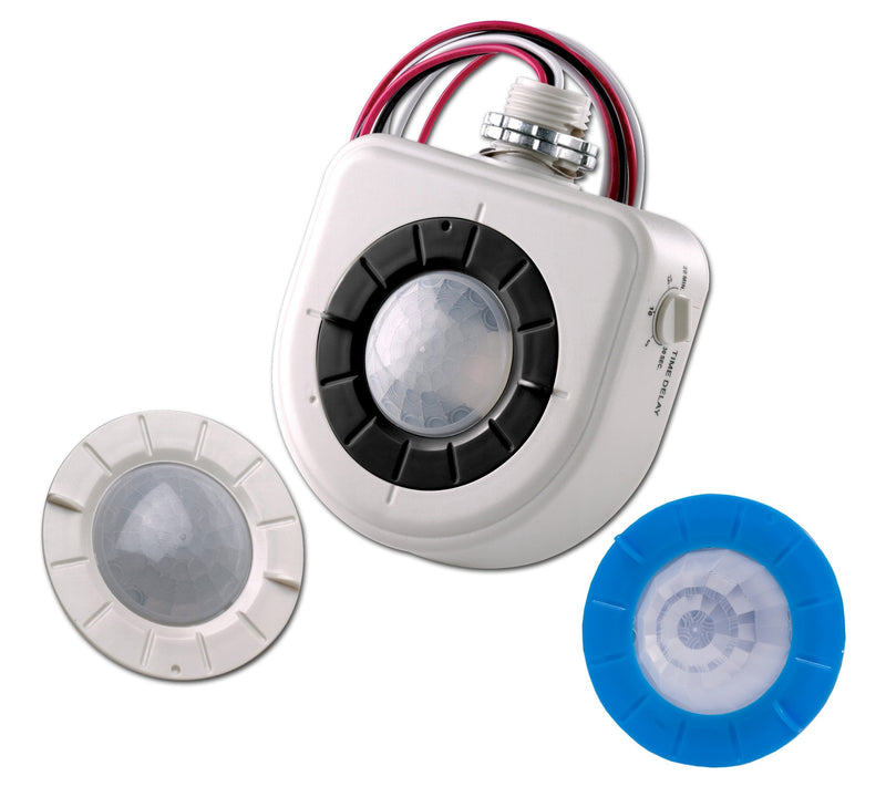 Leviton Fixture Mount PIR Sensor, High Bay, OSFHU-CTW, White
