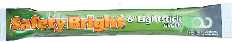 6" Safety Chemical Light Stick 8 Hour (Green)