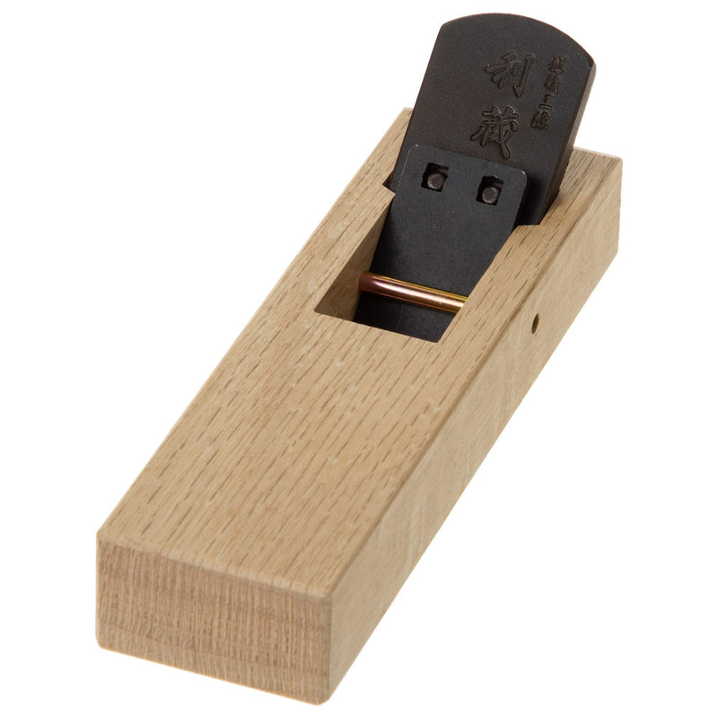 KAKURI Japanese Hand Plane Mini 30mm for Woodworking [Replaceable Blade System], KANNA Small Block Plane Tool for Wood Chamfering and Smoothing, Made in JAPAN Body