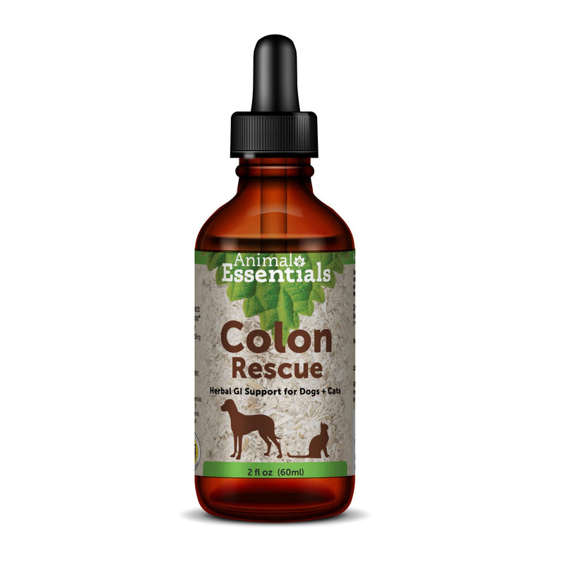 Animal Essentials Colon Rescue Herbal GI Support for Dogs & Cats (Various Sizes) - Made in USA Digestive Aid, Phytomucil Blend 1-Pack - PawsPlanet Australia