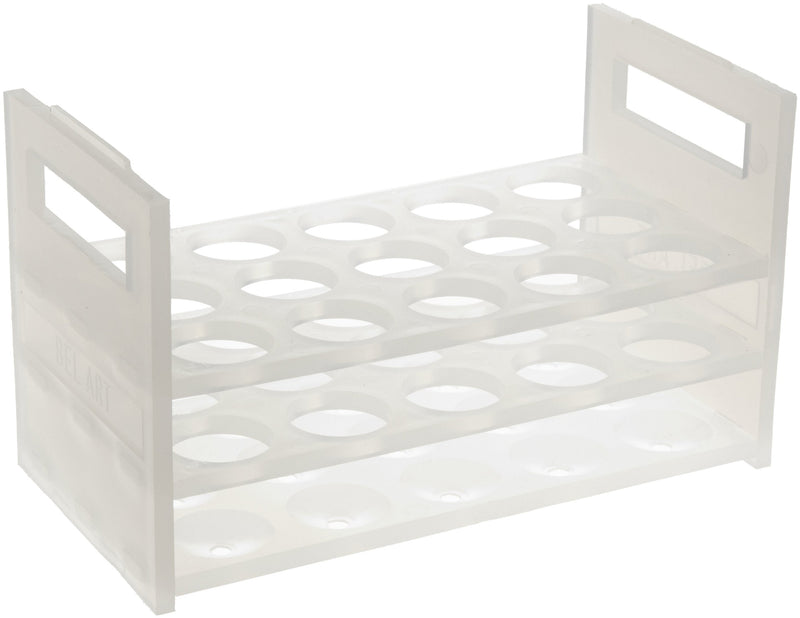 SP Bel-Art Heavy Duty Test Tube Rack; For 25-30mm Tubes, 15 Places (F18859-0000) Made in USA