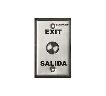 Seco-Larm Enforcer Push-to-Exit Plate, Vandal Resistant (SD-7204SGEX1Q)
