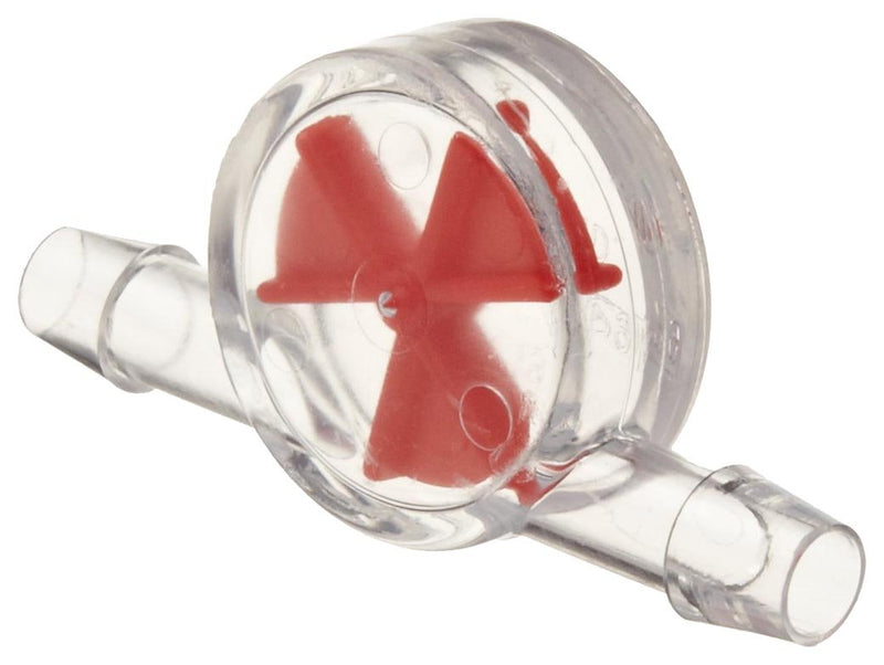 SP Bel-Art Roto-Flo Polystyrene Flow Indicator for I.D. Tubing, Ensures Accurate Liquid Flow Measurement Red, 1/4" - 5/16" ID