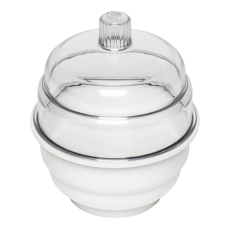 SP Bel-Art "Space Saver" Polycarbonate/Polypropylene Desiccator; 0.09 cu. ft. (F42030-0000) Made in USA 0.09 cu. ft.
