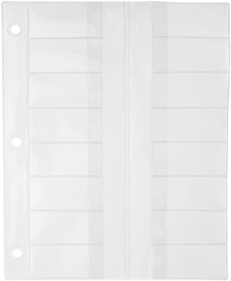 SP Bel-Art Microscope Slide Holder Pages; 8½ x 10½ in. (Pack of 10) (F44171-0000) Made in USA