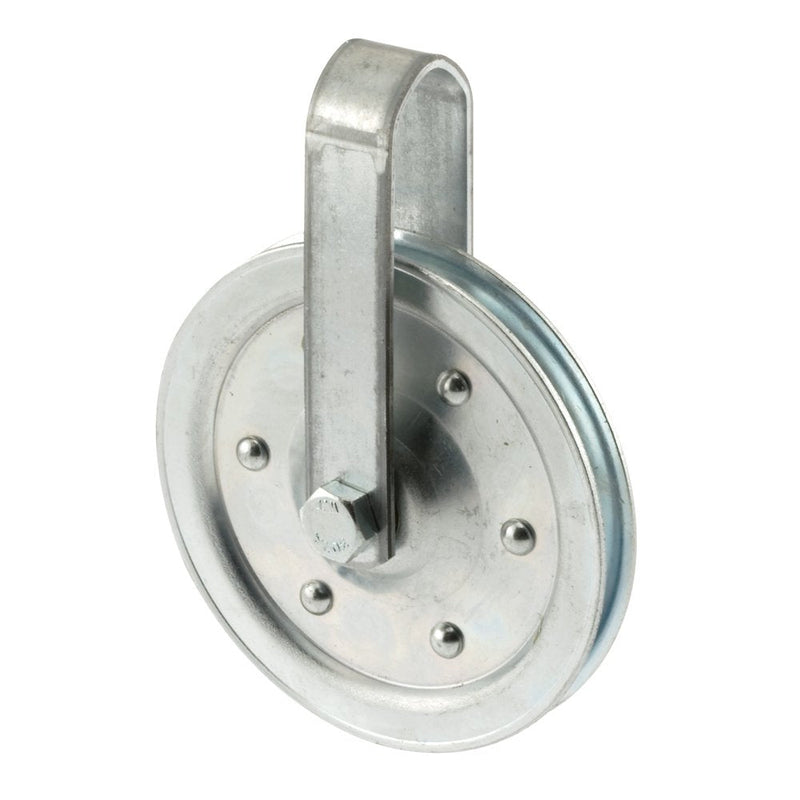 Prime-Line GD 52108 4 In. Pulley with Strap and Axle Bolt (Single Pack)
