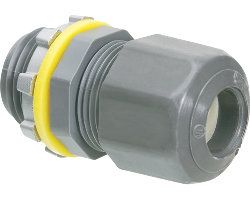 Arlington LPCG50-10 1/2-Inch Strain Relief Electrical Cord Connector, 10-Pack 1/2-Inch Knockout (10-Pack) .200 - .472-inch(Cord Range)