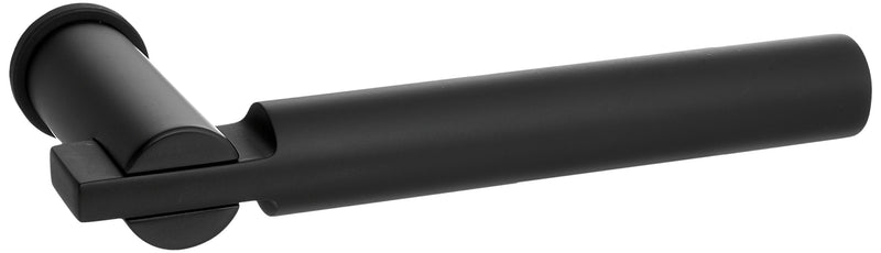 Baldwin Hardware 5161.190.MR Estate Ornate Lever Indoor Door Satin Black