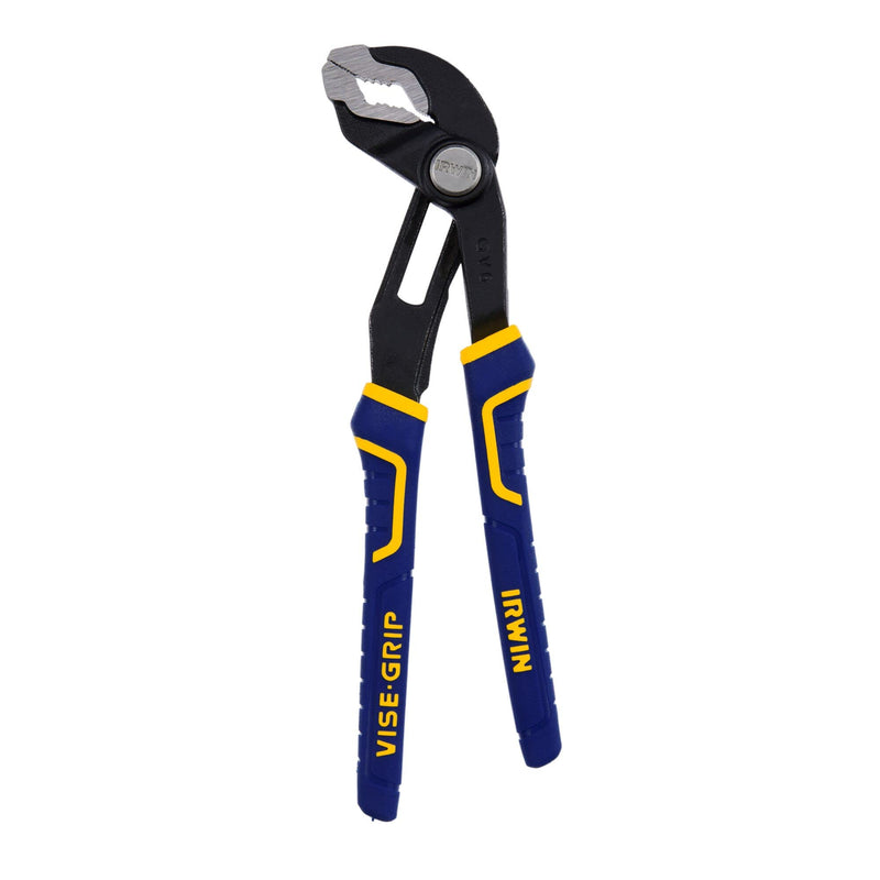 IRWIN VISE-GRIP Tools GrooveLock Pliers, V Jaw, 6-inch (4935351), Black, Blue Yellow, Silver, 6" Regular Pliers - NewNest Australia