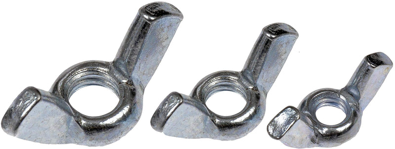 Dorman 255-010 Wing Nut-Grade 2-1/4-20 in., 50 Pack Universal Fit