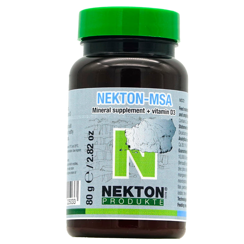 Nekton MSA High-Grade Mineral Supplement for Pets 80gm 80gm / 2.8oz - PawsPlanet Australia