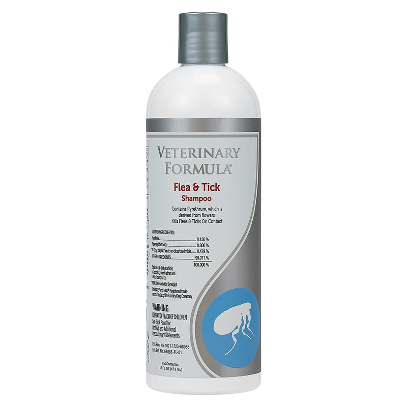 Veterinary Formula Flea and Tick Spray for Dogs 16 oz Flea & Tick Shampoo - PawsPlanet Australia
