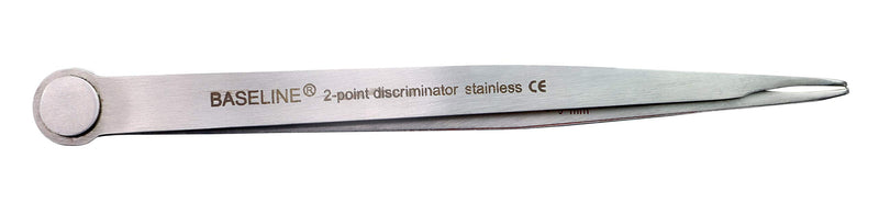 Baseline Stainless Steel Aesthesiometer, 2-Point Discriminator Stainless Steel, 2-Point