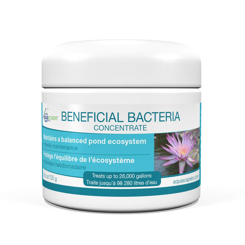 Aquascape Dry Beneficial Bacteria for Pond and Water Features, 4.4-Ounce | 98925,White 0.28 lb