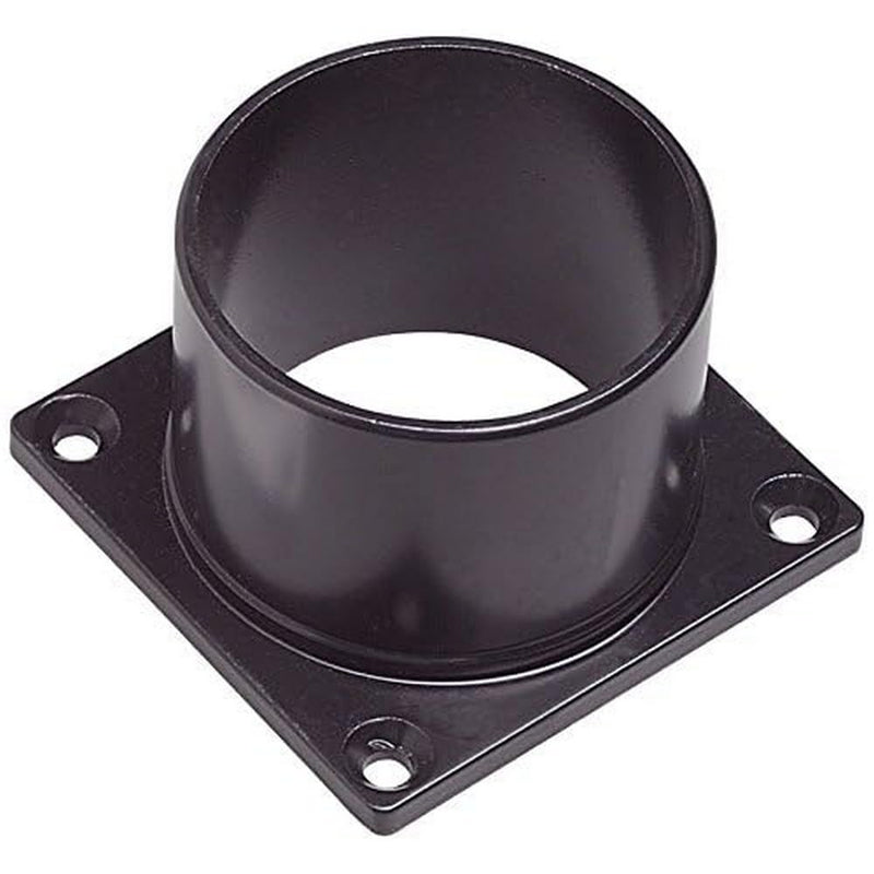 Standard 3-Inch Diameter Outdoor Pier Base, Weather-Resistant Aluminum for Porch, Patio, and Deck – Design House, 588004 Traditional Accessories Pier Base 3.5" Black