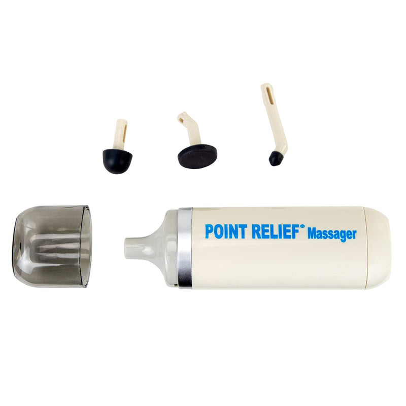 Point Relief 14-1050 Mini Massager for Handheld Targeted Massage Therapy Relieve Muscle Pain Standard