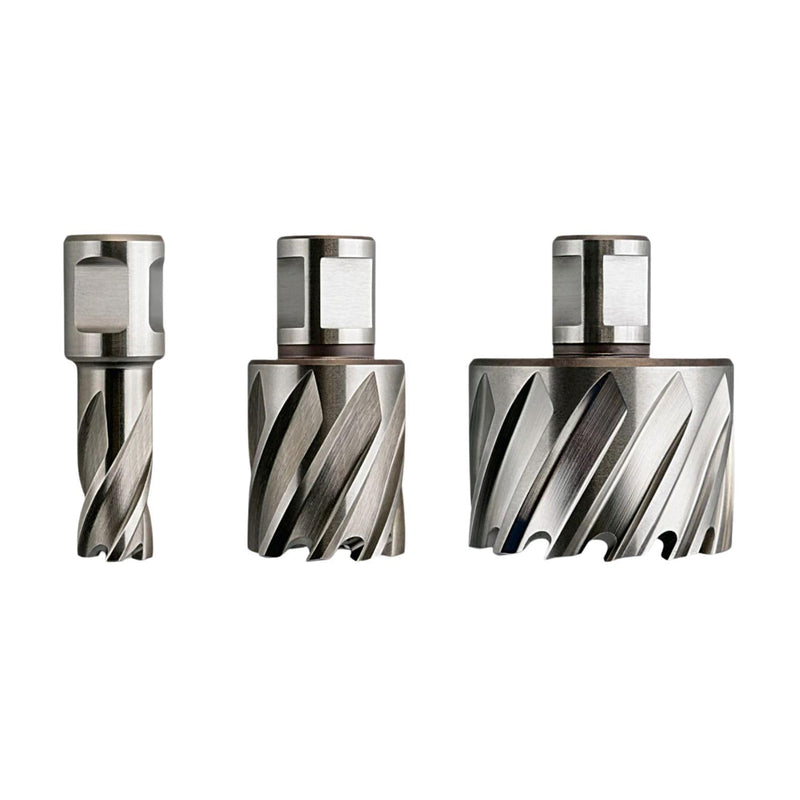 Slugger by Fein HSS Annular Cutter, 7/16" Dia, 1" Depth | 3/4" Straight Shank, Enhanced Cutting Geometry for Precision Drilling, High-Durability Steel, 63134107001 0.4218 Inches 1.000 Inches