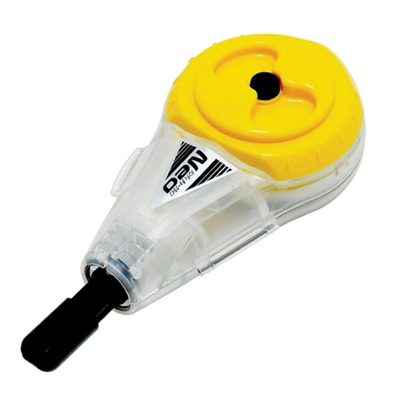 Shinwa Sokutei 77493 Neo Handy Chalk Line, Automatic, Thick Yarn, Yellow Automatic movement