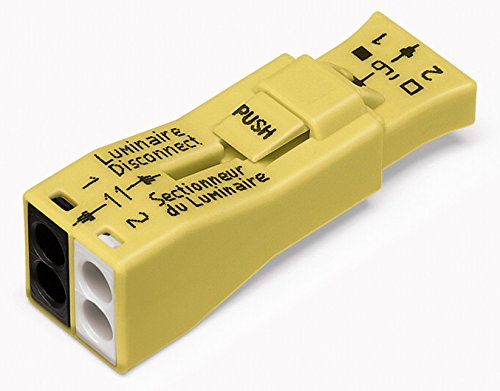 Wago 873-902 LUMI-NUTS? PUSH WIRE? Connector for Luminaire Disconnect 25 PK