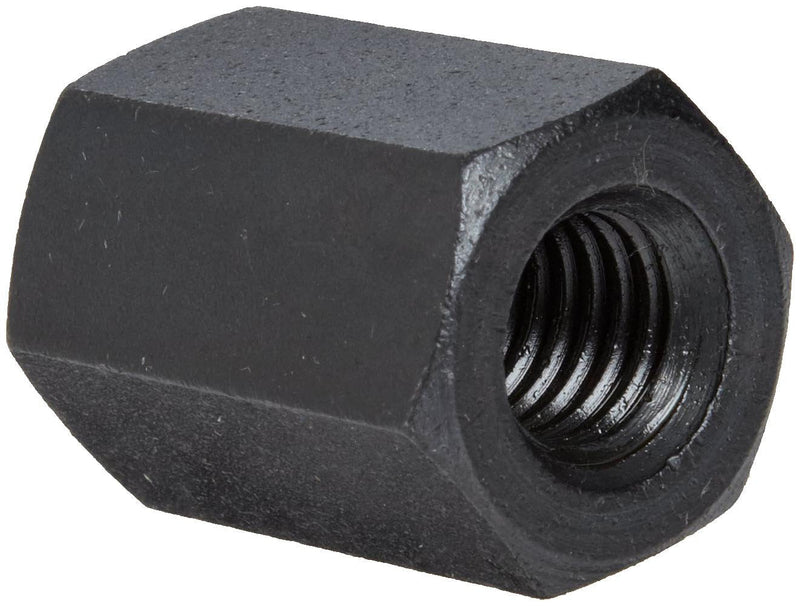 TE-CO Coupling Nut Black Oxide Finish, 1/2-13 Thread Size (5-Pack) 1/2"-13 1 1/4 Inches 7/8 inches 5