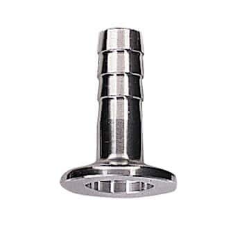 Edwards C105-14-645 Vacuum Pump Fittings, Aluminum Adapter, NW 25 by 1/2 to 3/8" Hose Barb Al - Vacuum Flange x Barb