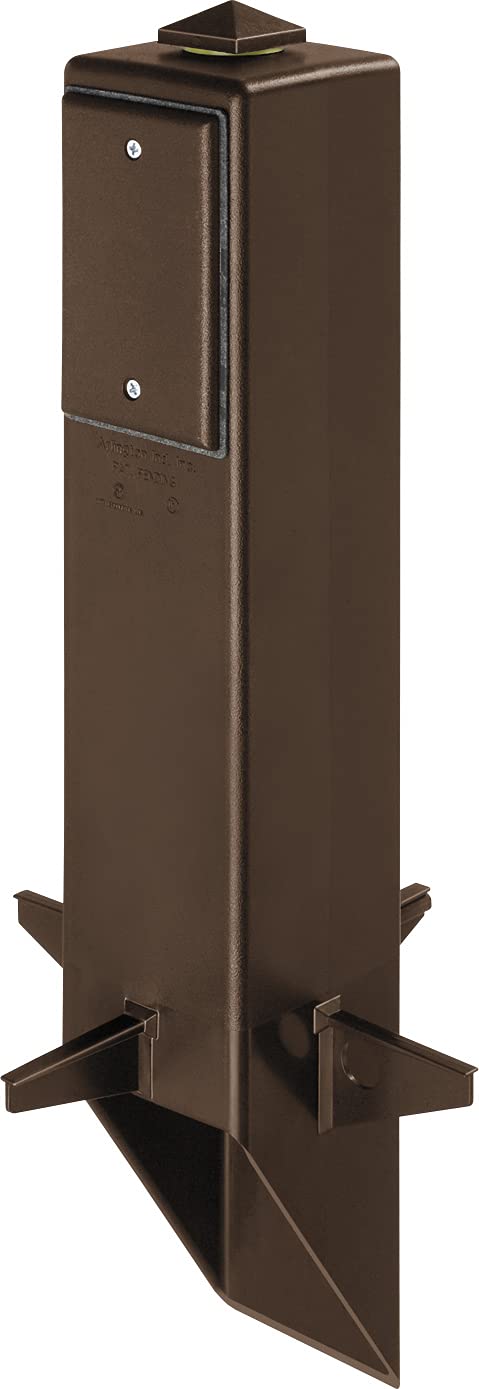 Arlington Industries GP19BR-1 Gard-N-Post Outdoor Landscape Lighting Garden Post, 19-Inch, Bronze 19 1/2 Inch
