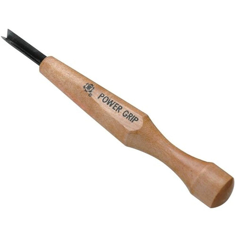 Akira Miki Power Grip Chisel, Triangle, 0.2 inch (4.5 mm)