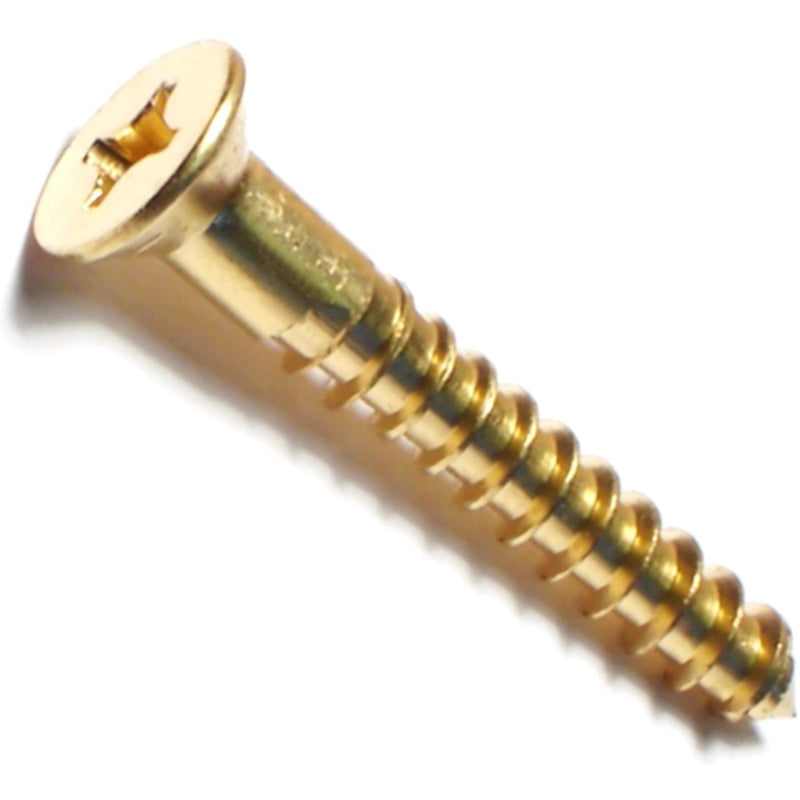 Hard-to-Find Fastener 014973126827 Phillips Flat Wood Screws, 12 x 1-1/2, Piece-100