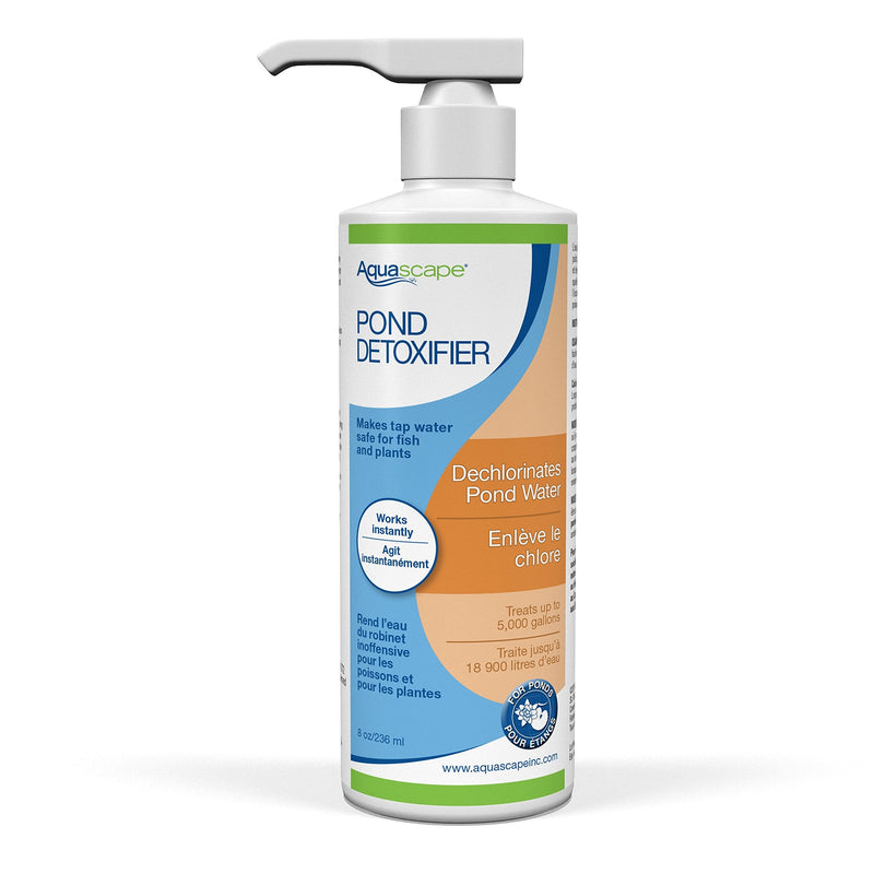 Aquascape Pond Chlorine Detoxifier and Ammonia Neutralizer (8 oz / 236 ml) 8-Ounce Bottle