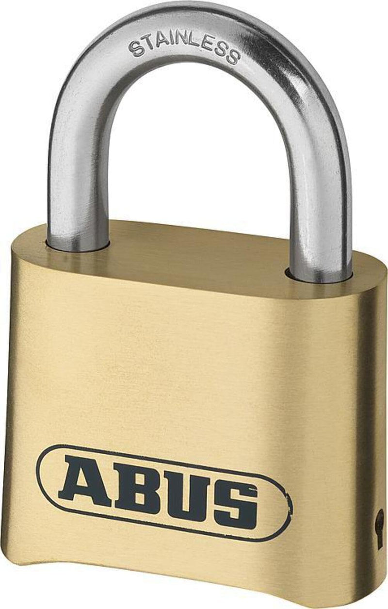 ABUS 180IB/50 Nautilus Lock, Gold, Combination Lock, Resettable Modern