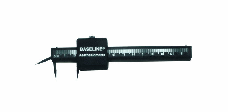 Baseline 12-1481 Aesthenometer, Plastic, 2-Point Discriminator with 3rd Point Plastic, 3-Point