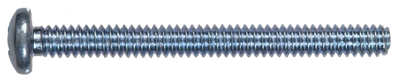 92136 8-32-Inch x 2-Inch Pan Head Phillips Machine Screw, 100-Pack, zinc