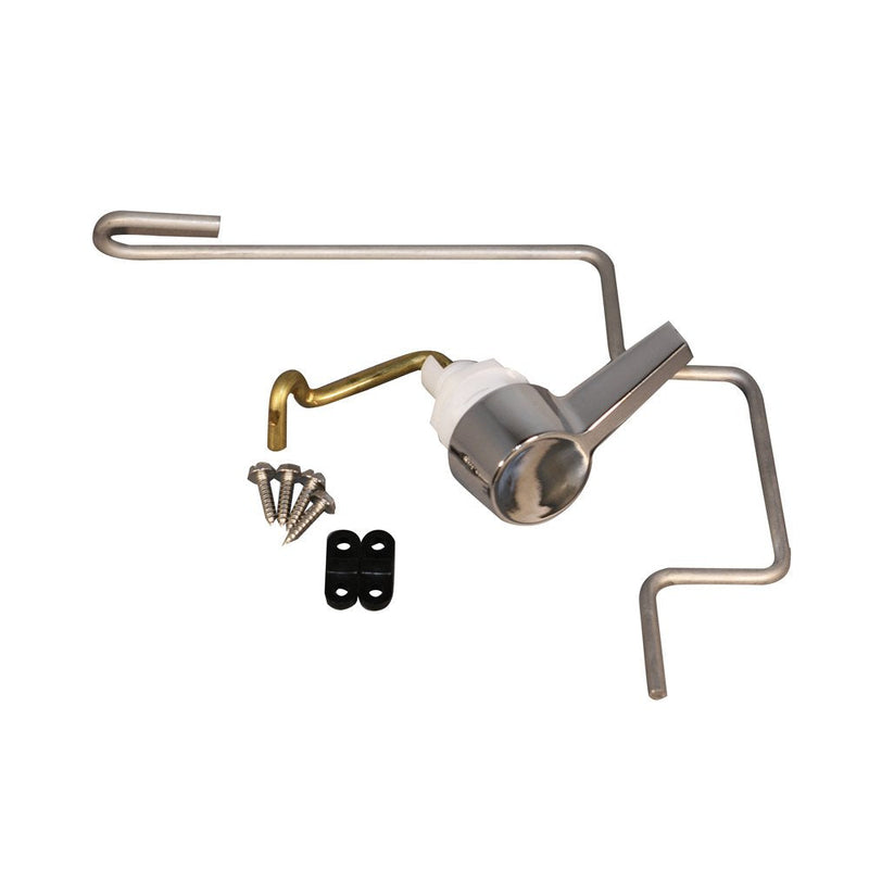 American Standard 738254-0020A Pressure Assist Toilet Lever, Packs, Polished Chrome