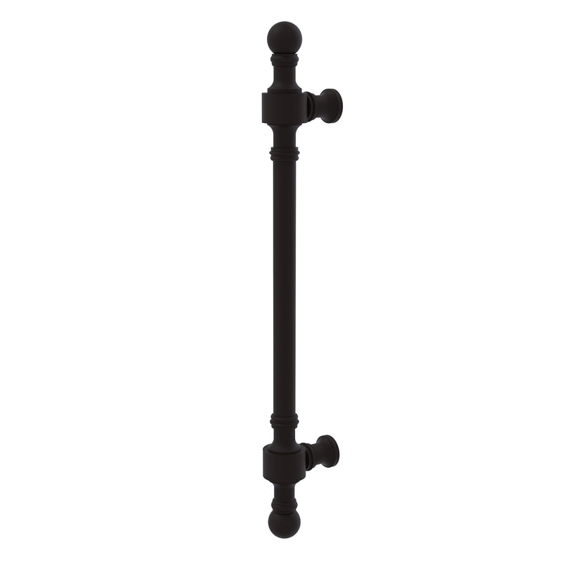 Allied Brass RW-3/8-ORB Retro Wave Collection 8 Inch Door Pull, Oil Rubbed Bronze