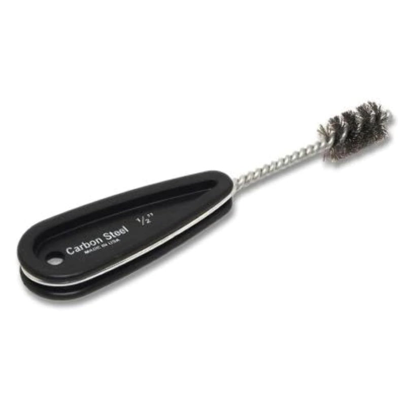 Forney 70471 Plastic Handled Fitting Brush, 4-3/4-Inch-by-1/2-Inch 1/2-Inch