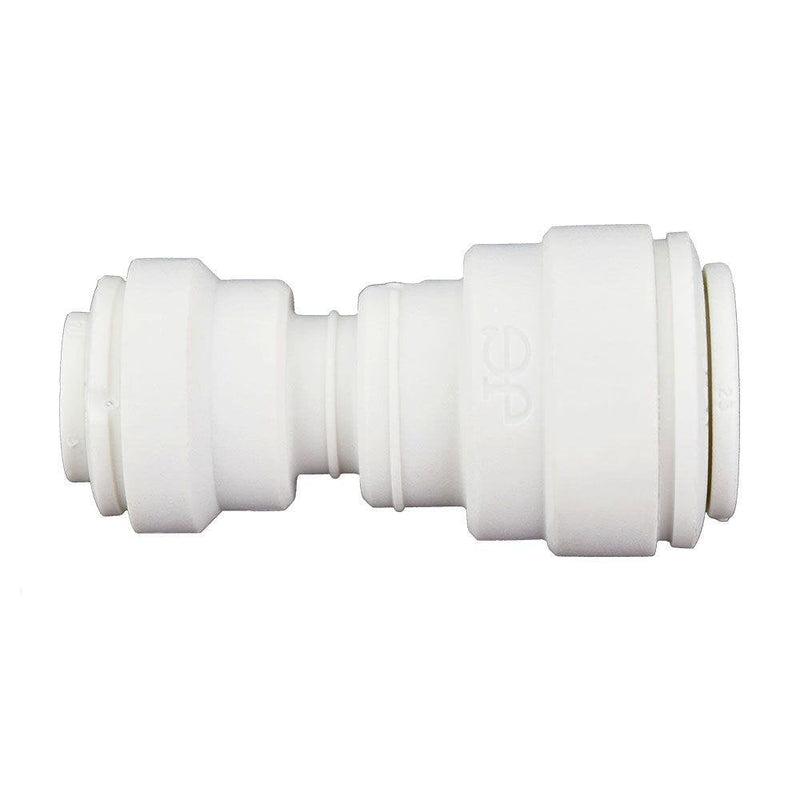 John Guest Speedfit PP201208W 3/8OD - 1/4OD Reducing Union, 10-Pack