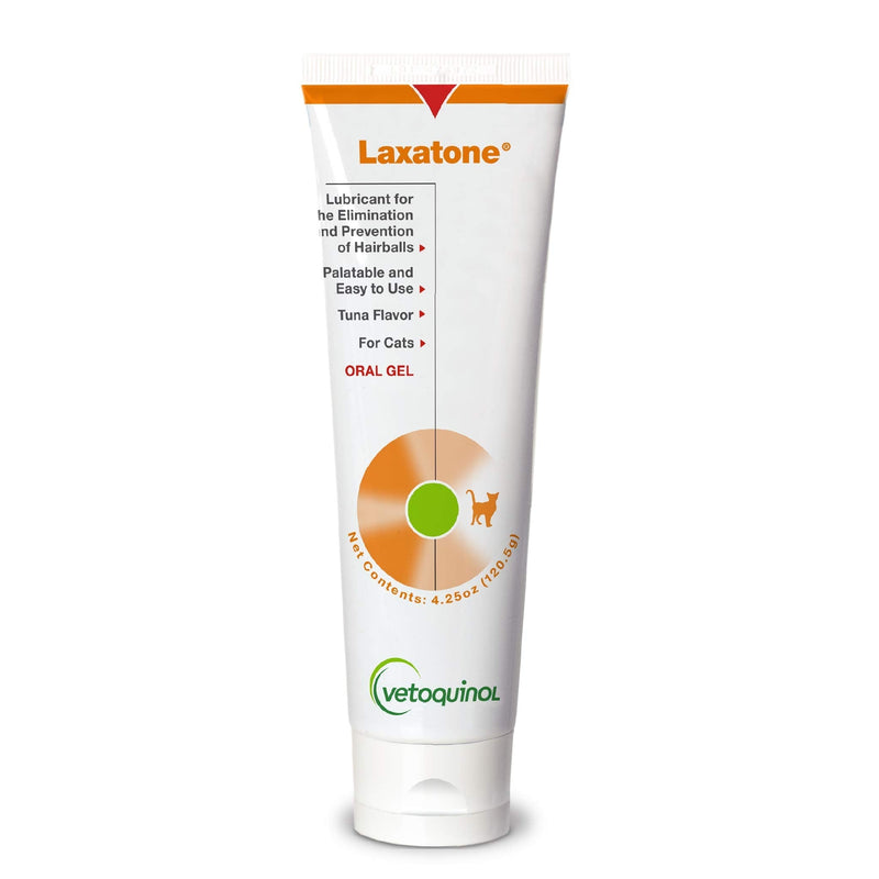 Vetoquinol Laxatone: Oral Hairball Lubricant Gel for Cats – Tuna-Flavored, 4.25 oz - PawsPlanet Australia