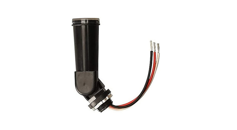 Woods 59413 59413WD Outdoor Conduit Lighting Control With Photocell and Swivel Mount (Hardwired, Black), 1 Count (Pack of 1) 1 Count (Pack of 1) Swivel-Mount Light Control