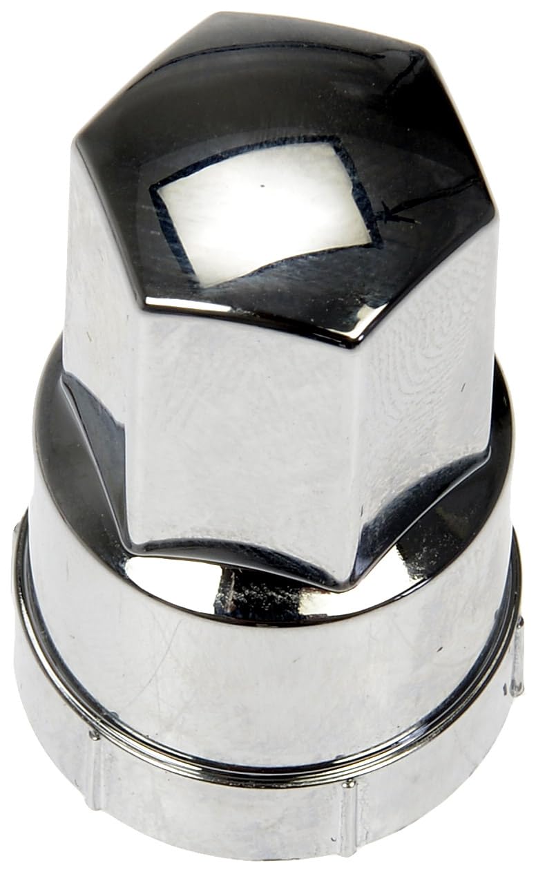 Dorman 611-632 Wheel Fastener Cover Compatible with Select Chevrolet / Oldsmobile / Pontiac Models, Chrome, 5 Pack