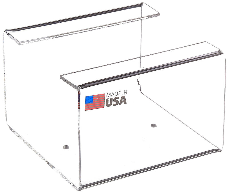 176224 Acrylic Small Kimwipe Dispenser, 5" Length x 5-1/4" Width x 3-3/8" Height