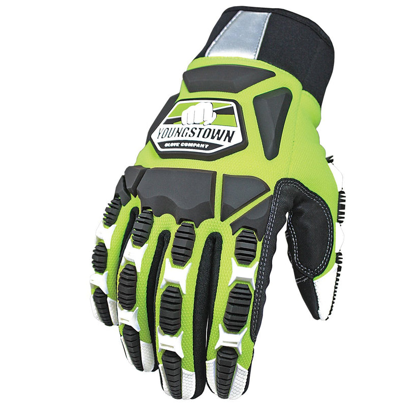 Youngstown Gloves Cut Resistant Titan XT Vibration & Impact Dampening Work Gloves For Men - Kevlar Lined, Puncture Resistant X-LARGE / 10