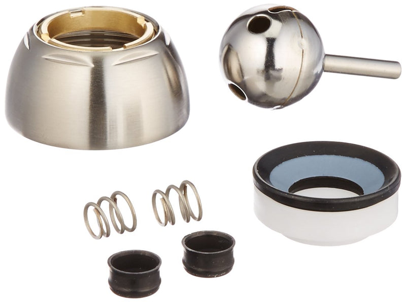 Delta Faucet Peerless RP44123SS Ball, Seats, Springs, Cam, Cap, Adjusting Ring and Bonnet Repair Kit, Stainless
