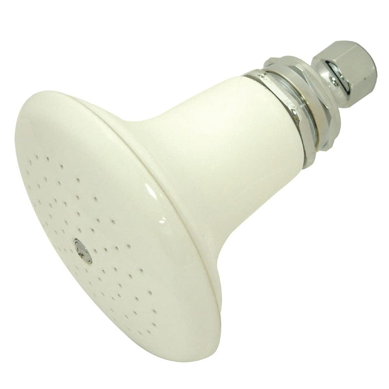 Kingston Brass P50C Designer Trimscape Victorian Ceramic Showerhead, Polished Chrome
