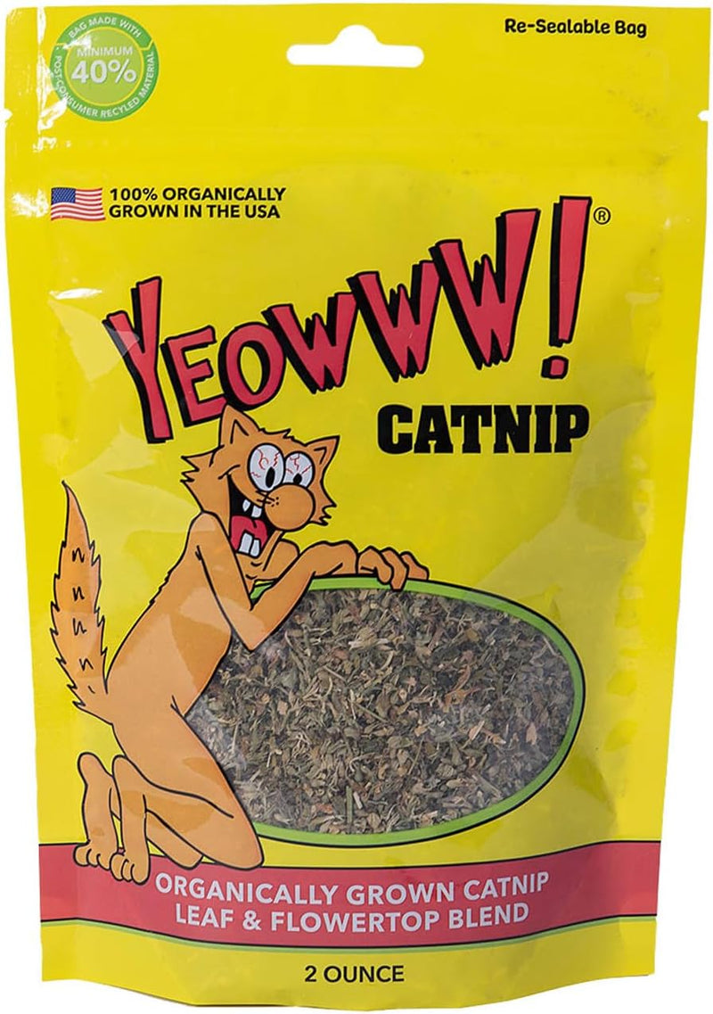 Yeowww! Cat Catnip Made in USA 2 oz. (New Packaging 2026)