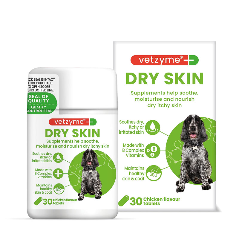 Dog Dry Skin with Evening Primrose - PawsPlanet Australia